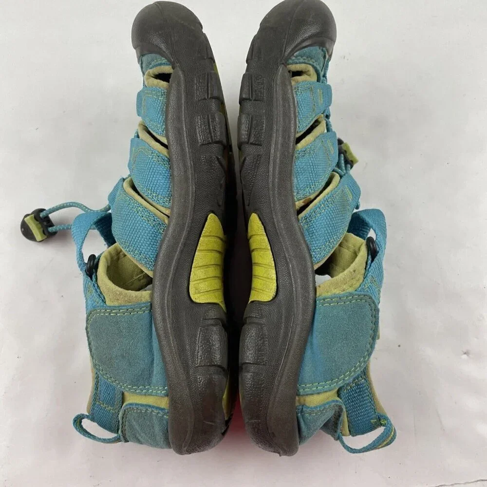 KEEN Newport H2 Sandals Boys 3 Blue Active Sport Waterproof Outdoors Hiking